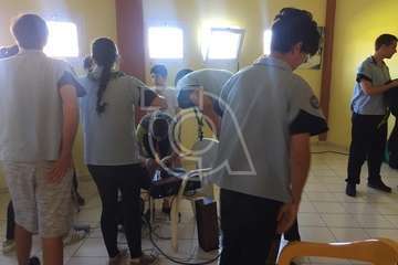 Los chiquillos, protagonistas del segundo día de las fiestas de San Gregorio El Chico 2018 (Foto TA)